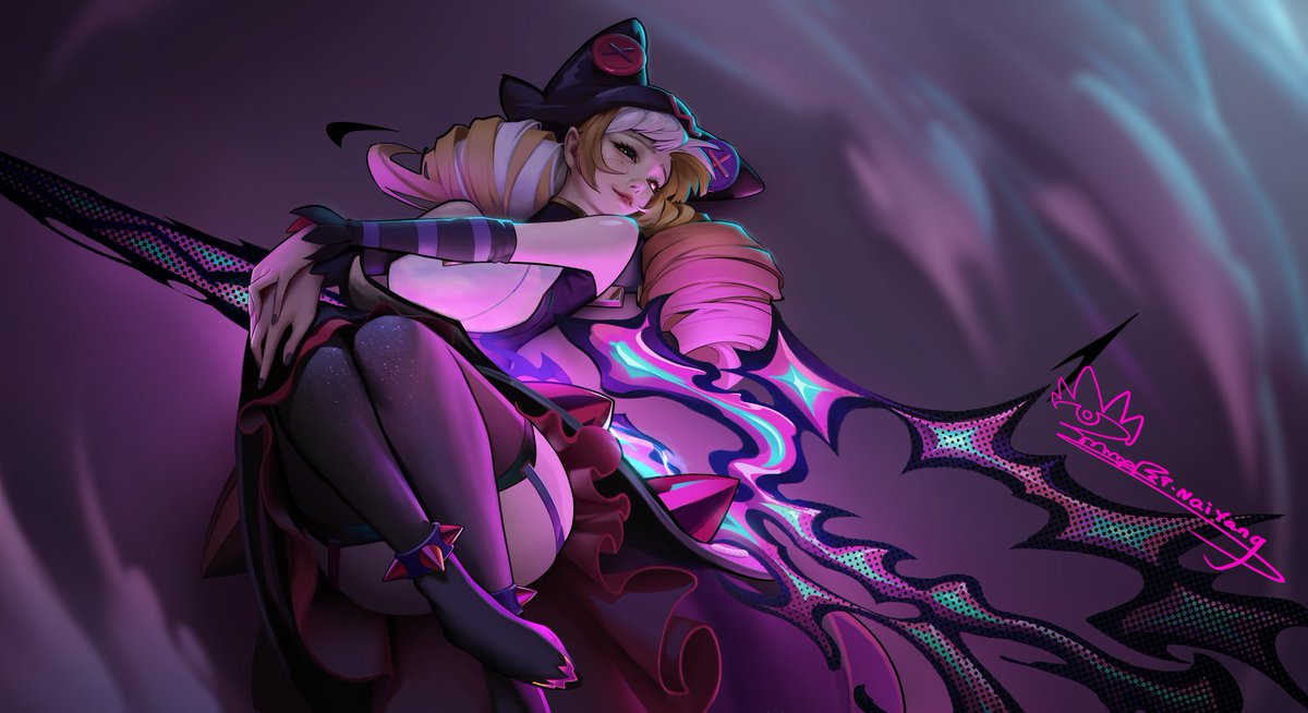 justmoodychill's tweet photo. Souls Fighter Gwen #LeagueOfLegends #Gwen #ArtofLegends https://t.co/iVeJv6gD7n