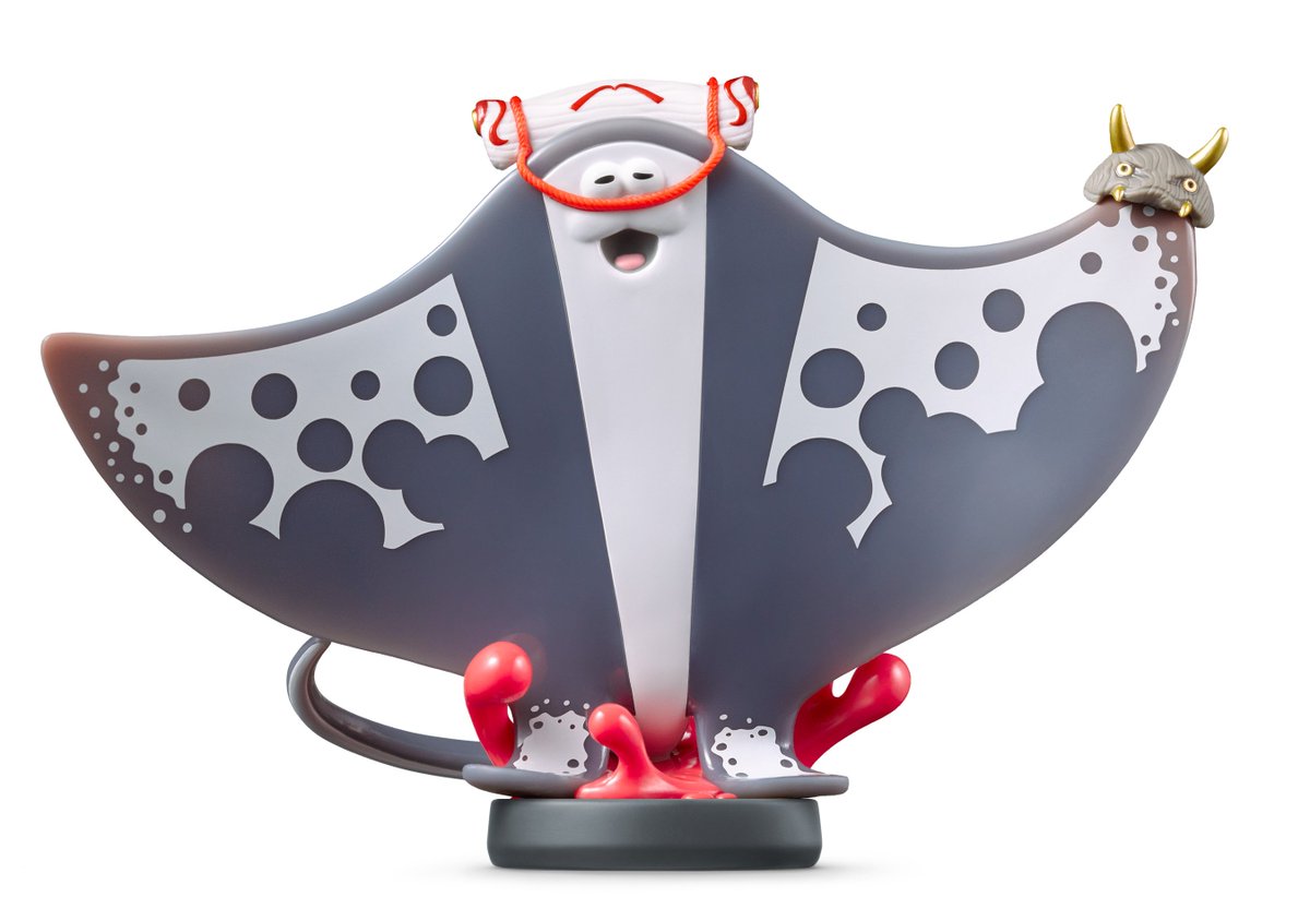 닌텐도 amiibo(아미보)
스플래툰 3 삼합파
후우카 / 우츠호 / 만타로
2023년 11월 17일 발매 예정