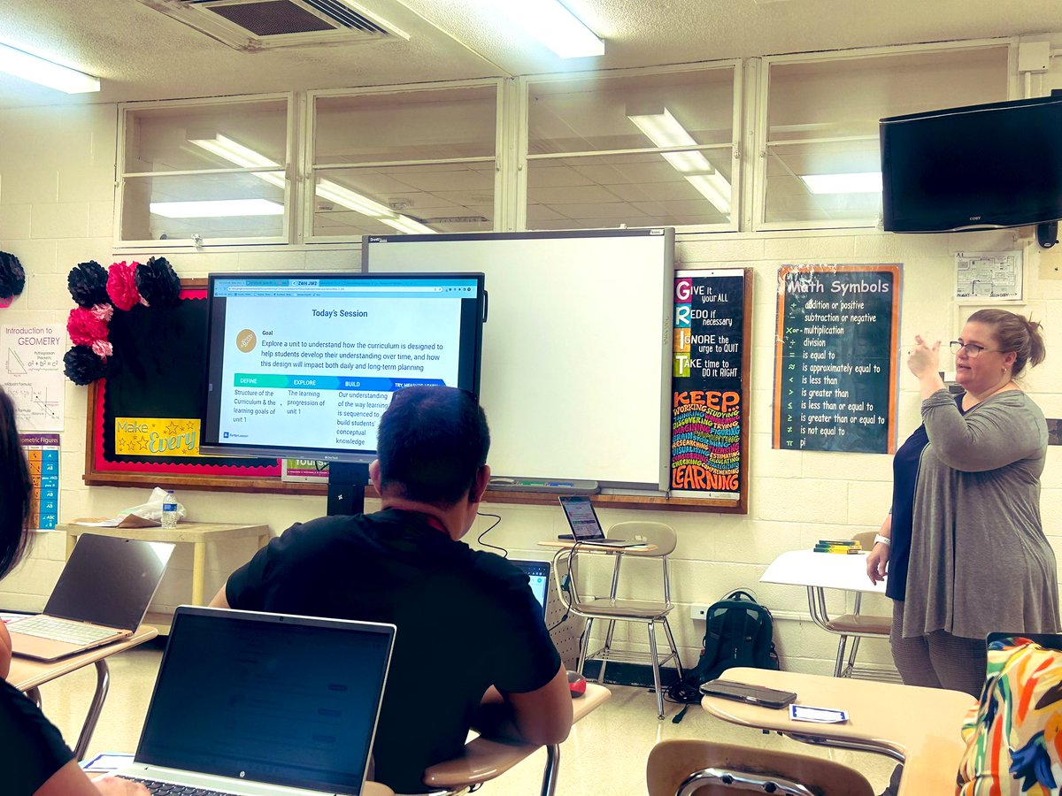 LatreiciaAllen's tweet photo. Excited to learn about the OpenUp math curriculum at our @CumberlandCoSch System-Wide PD! #CCS612MATH #JGMSPirates https://t.co/ce8eFAwS4w