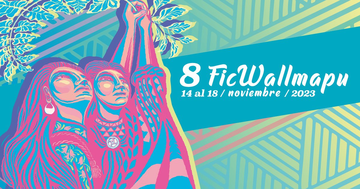 FICWALLMAPU's tweet photo. ¡Comienza a correr el tiempo y se acerca el #8FicWallmapu este año con foco en las juventudes indígenas! ¡Y miren! 📷 tenemos la imagen que nos acompañará en esta versión, küzaw / trabajo de nuestro diseñador y artista williche @Antullanka https://t.co/TTfAmNqE8k