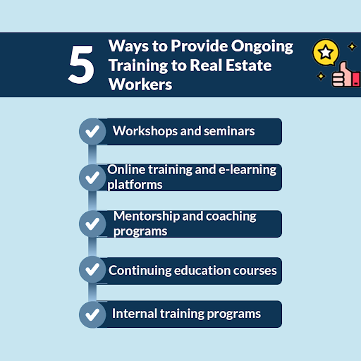rantaman's tweet photo. Providing ongoing training to real estate workers is essential for their professional growth, skill enhancement, and staying up-to-date with industry trends. #RealEstateTraining #RealEstateEducation #ProfessionalDevelopment #RealEstateSkills #Wednesdayvibe https://t.co/oSIezFFHre