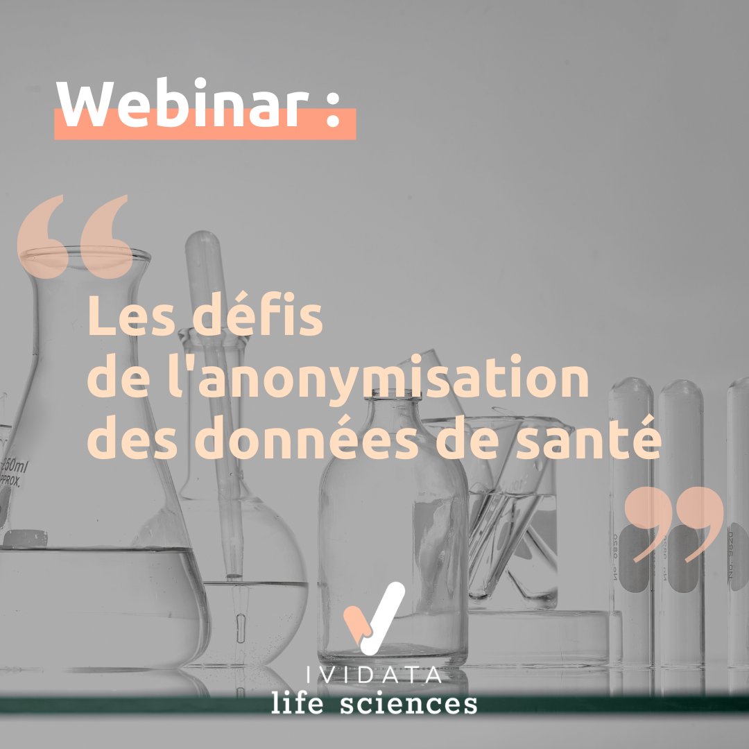 Comment diminuer 📉 le risque de réidentification des personnes sans perdre l'intérêt scientifique des données ? Quelles techniques utiliser ? Retrouvez le replay du #webinar animé par nos experts sur le thème "Les défis de l'anonymisation des données" : 
bit.ly/3OBNOSk