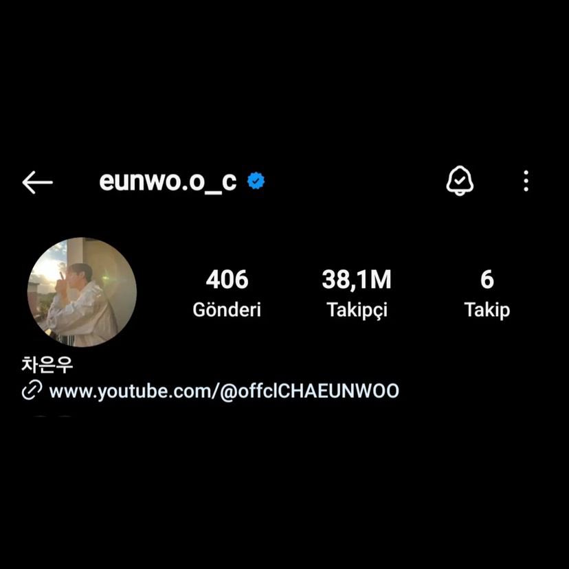 [🌟] #ChaEunwoo Instagram'da 38 milyon takipçiye ulaştı! Tebrikler Nunu 🥳 #ASTRO #아스트로 #차은우 @offclASTRO