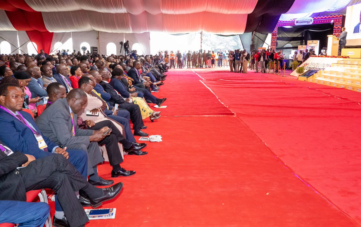 RailaOdinga's tweet image. While national politicians receive significant attention, it's officials within counties who hold the key to translating policies into better livelihoods. #DevolutionConference2023 1/2