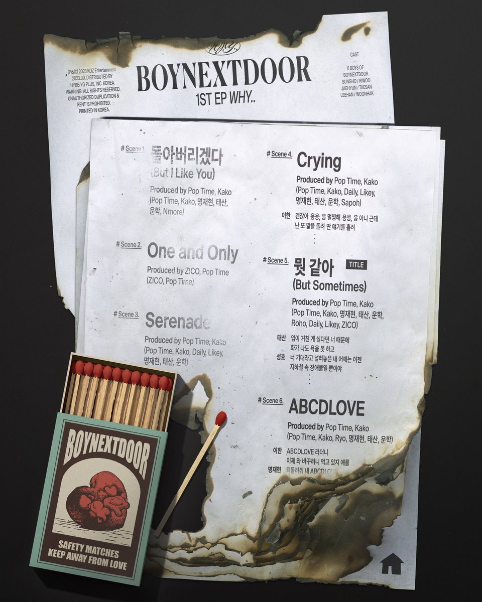 BOYNEXTDOOR_KOZ's tweet photo. BOYNEXTDOOR
1st EP [WHY..] Track List

❤️‍🩹 2023. 9. 4 6PM (KST)

#BOYNEXTDOOR #보이넥스트도어
#BOYNEXTDOOR_WHY #WHY
#Crying #뭣같아 #ABCDLOVE https://t.co/b5n6dJRRv8