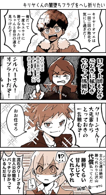 昔描いた①、②です 