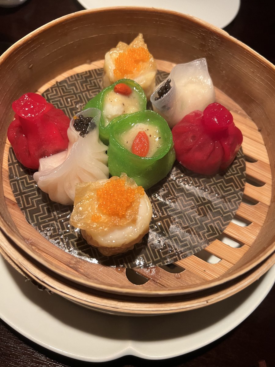 Dim sum at Hakkasan Mayfair.