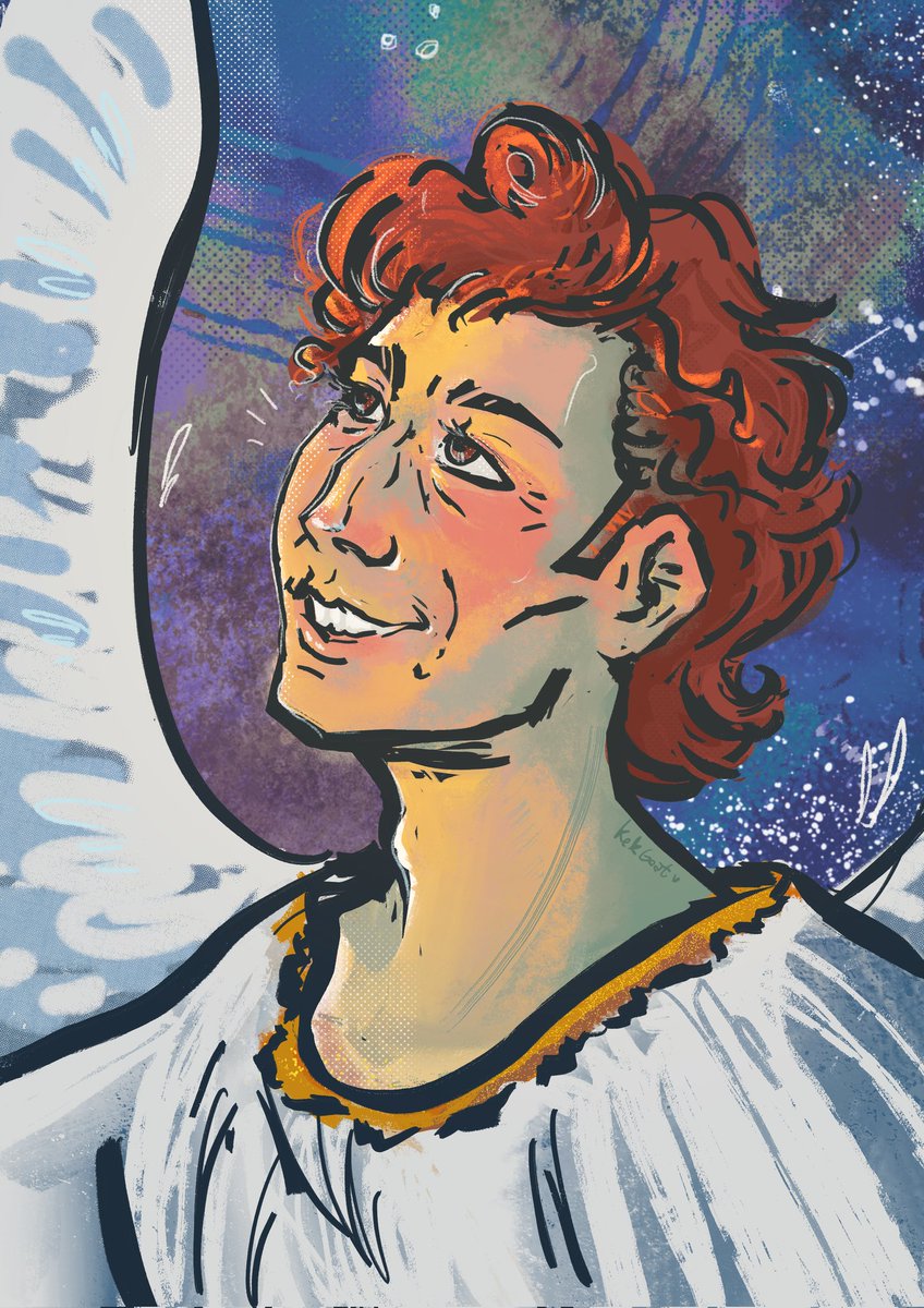 ✨ Universe was born at the very begining of creating the world. 

✨I saw many beautiful stars this day,

✨But you was the brightest one of them all. ✨

#GoodOmens #GoodOmens2 #aziracrow