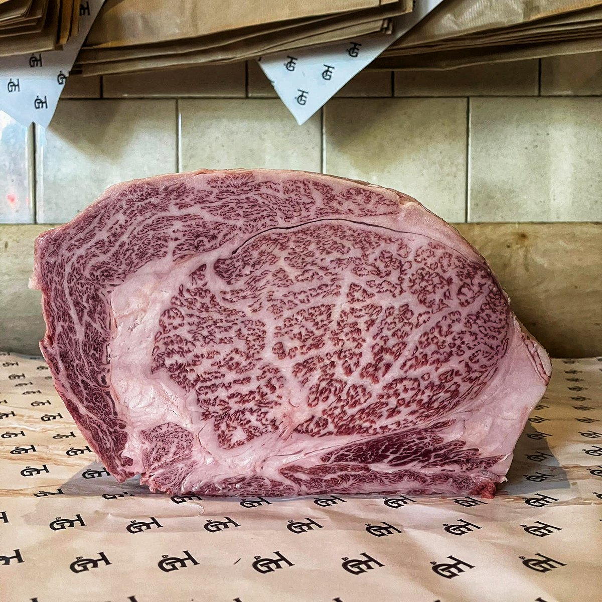 Right then, we've got some stunning A5 Grade Wagyu rib eye in at EC1 and Tom is running a special offer of 20% off for this week only.

A little goes a long way but you'll have to get over to Islington quick!