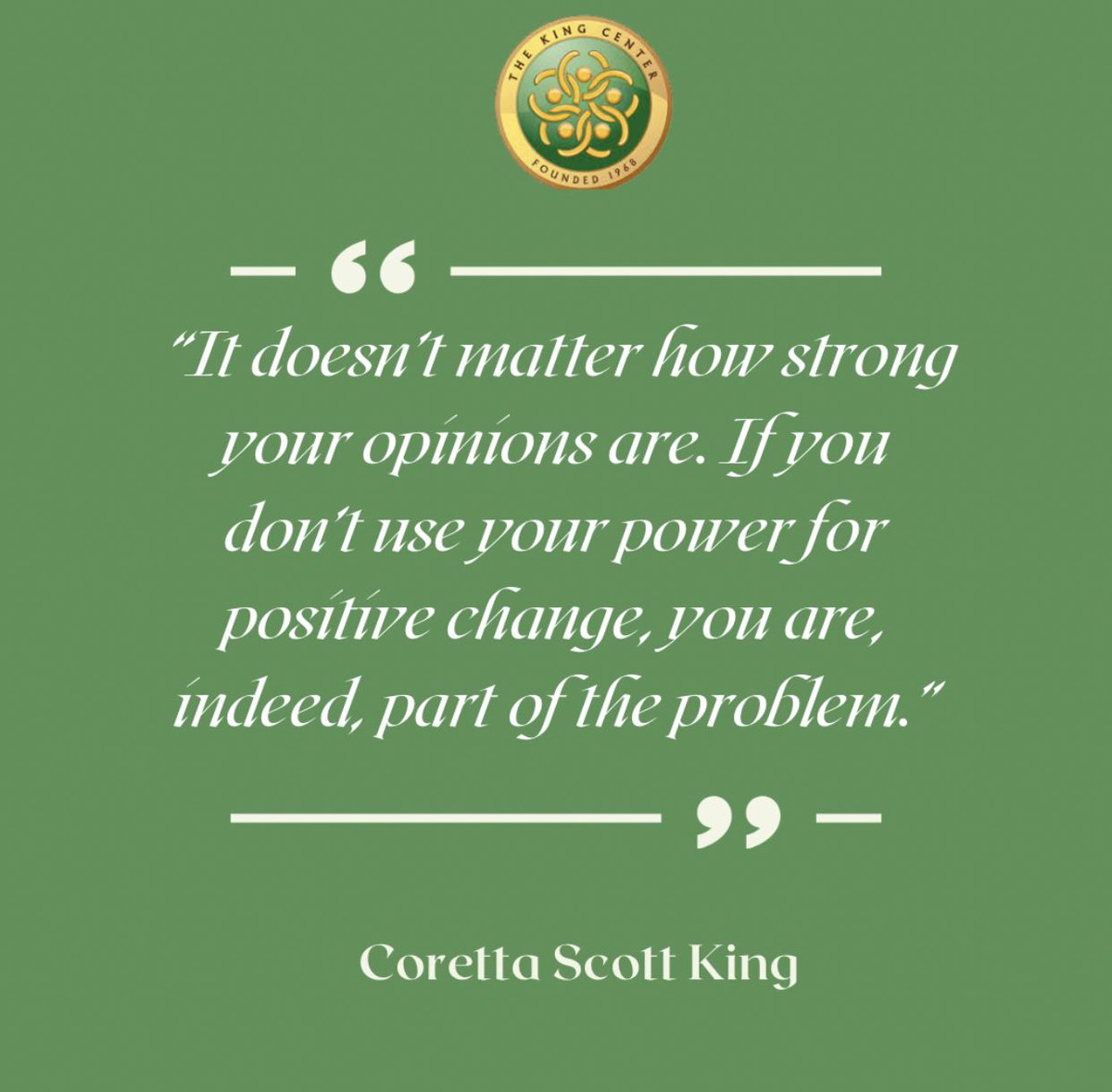 #CorettaScottKing #CorettaSpeaks