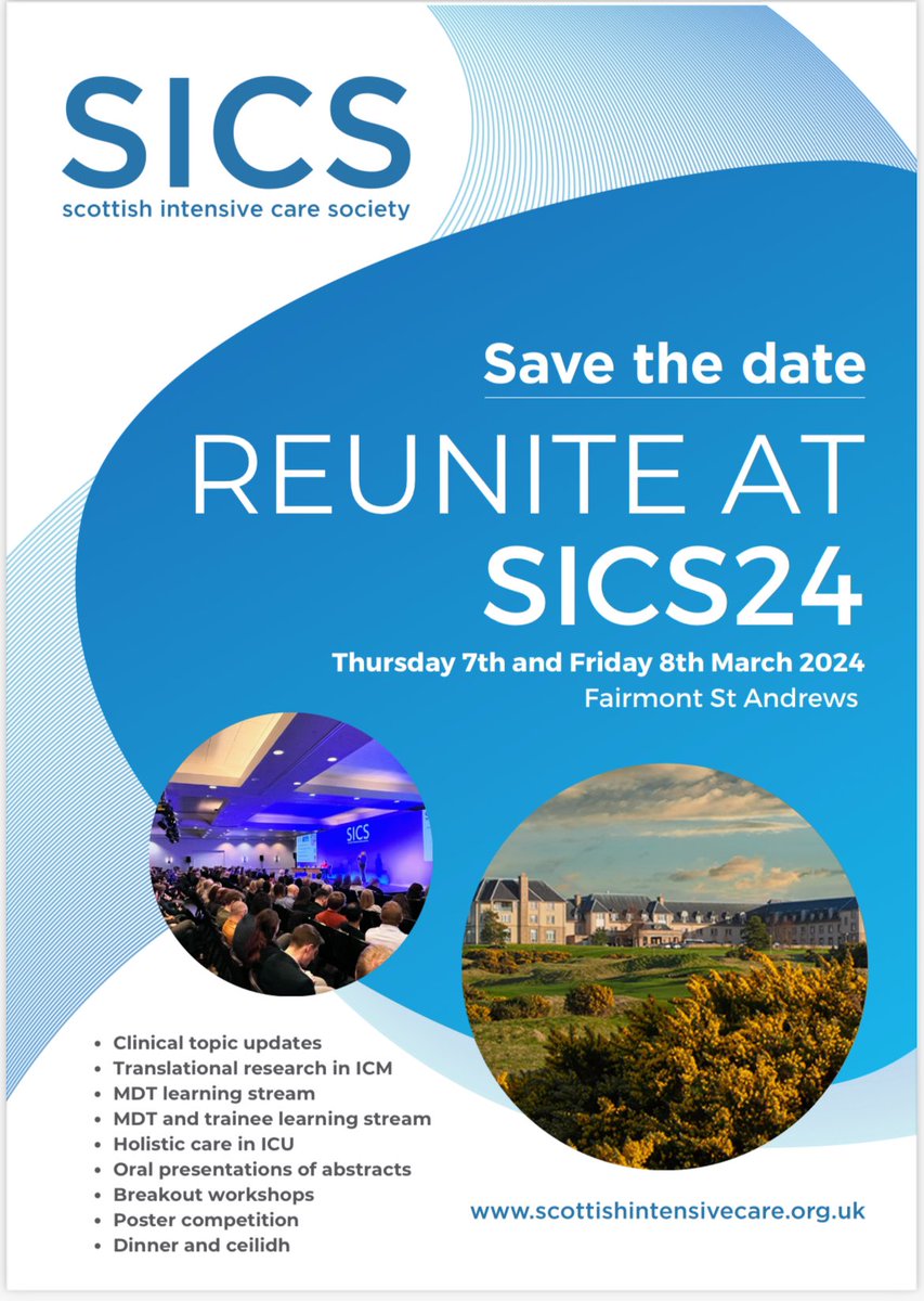 Save the date for SICS 2024 - 7th and 8th of March 2024.