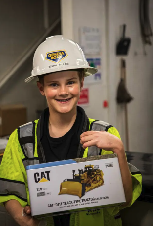 <a href="/Geneva_Rock/">Geneva Rock</a>, <a href="/wheelercat/">Wheeler Machinery Co.</a> Team Up to Make a Young Boy’s Day ow.ly/AXSa50PA2sr