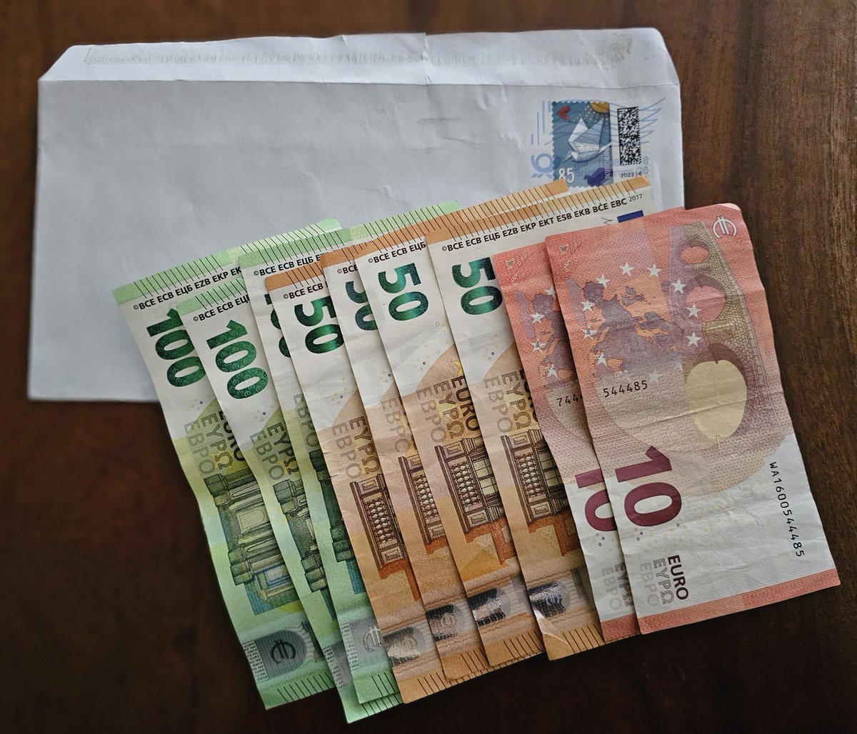 Cash per Post. Lieb' ich. 🔥