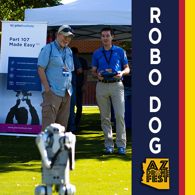 The presence of @PilotInstitute Institute at AZDroneFest is exciting, but the burning question is: Will the Robo Dog make its triumphant return? 🐶

#RoboDogReturns #RoboDogAdventures  #MetallicCompanion #TechTails #MetalBuddy #InnovationPet #FuturisticFido @AeroArizona