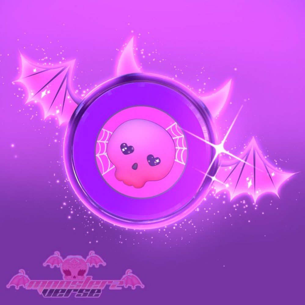PinkDressNews_'s tweet photo. Ghouliars is the official currency for @MonsterzVerse !! 😳😍 I love this design!! 

Render by @k0ifishu and designed by @StarsofMochi 

#dressuptea #monsterzverse #monsterzverserblx https://t.co/5asSsjtwOz