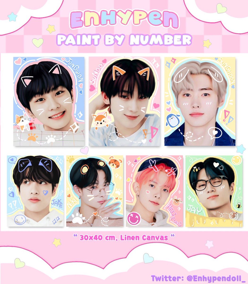 Enhypendoll_'s tweet photo. ˚₊✩ [pls rt] ˚₊✩

゙ใครชอบงานศิลปะต้องมาลองเล่นแล้ว😵

🎨Boxset ระบายสีตามตัวเลข พร้อมอุปกรณ์ครบ‼️มีทั้งรอบส่งไปรษณีย์และนัดรับในงาน #EnfestTH

สำหรับ 50 ออเดอร์แรกมีของแถมให้ด้วยน้า~ ₍ᐢ. ̫.ᐢ₎ 

ใครสนใจช่วยรีทวิตหน่อยคับ เดี๋ยวจะมาลงฟอร์มให้พรุ่งนี้นะคะ💘

#ตลาดนัดenhypen https://t.co/AjOVWEPX94