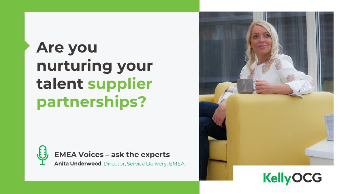 Without access to great talent, your MSP programme will *fail*.

And access to great talent depends on access to great suppliers.

In her latest blog, Anita Underwood, explores the best ways to nurture a winning supply chain. bit.ly/479Ss4G