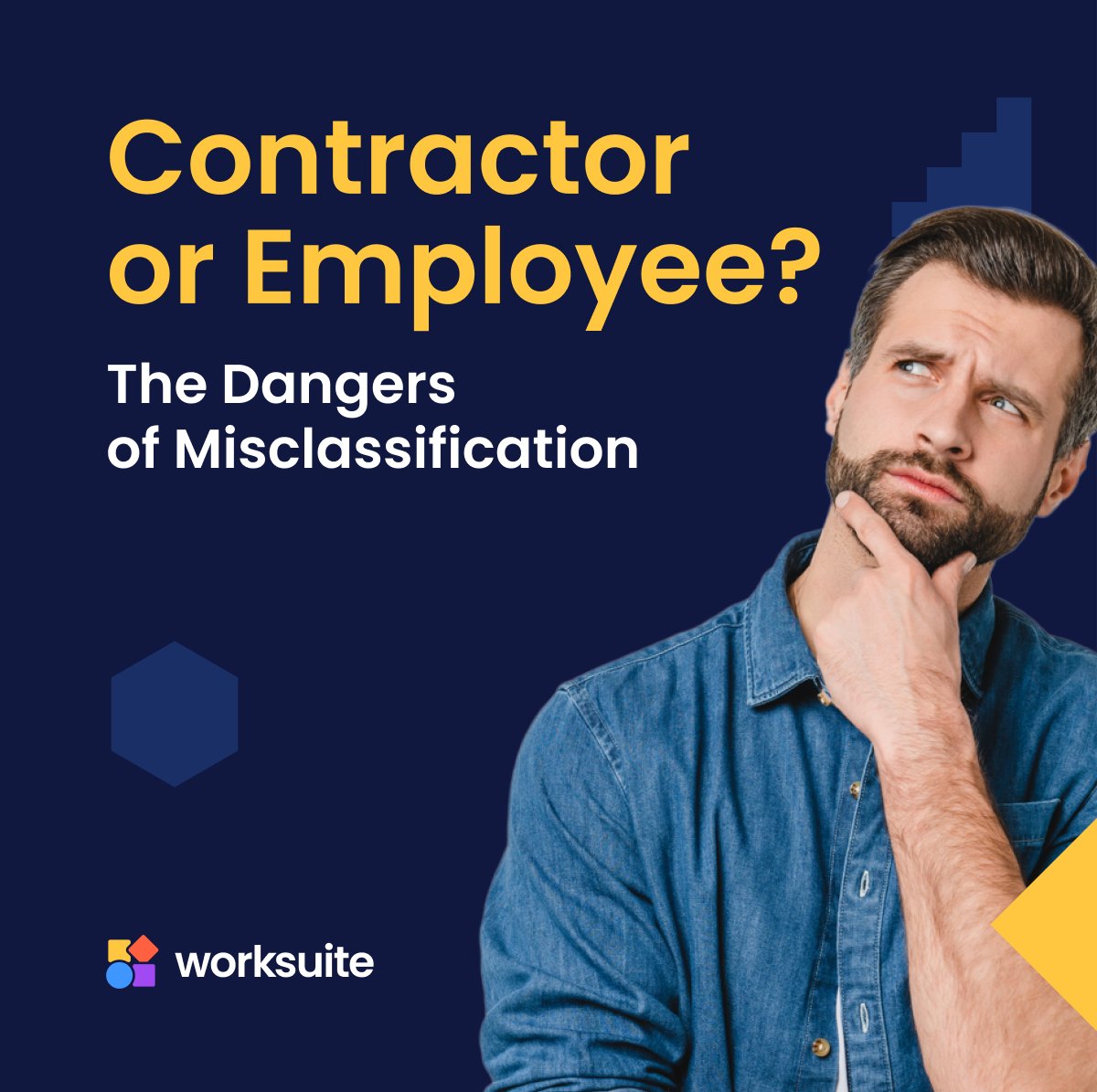 worksuite_com's tweet image. If you fight the law, the law mostly wins - even if we&apos;re talking accidental worker misclassification! 😱 Here&apos;s how to avoid that: bit.ly/3QCkSOS

#Worksuite #ByeByeSpreadsheets #WorkforceManagement #TalentManagement #FreelanceManagement