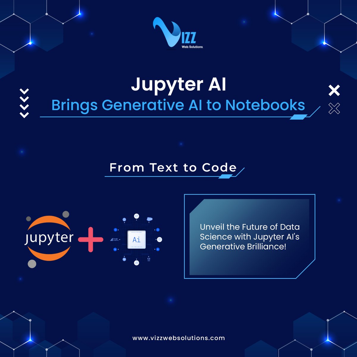 VizzWebSol's tweet image. 📚 Data Science Just Got an AI Power-Up! Introducing Jupyter AI for Next-Level Creativity! 🔥🔍
Hire Data Engineer: bit.ly/44d6cJ2
#AIForData #AI #ArtficialIntelligence #MachineLearning #DataScience #DataEngineer #DataAnalyst #DataMining #VizzWebSolutions