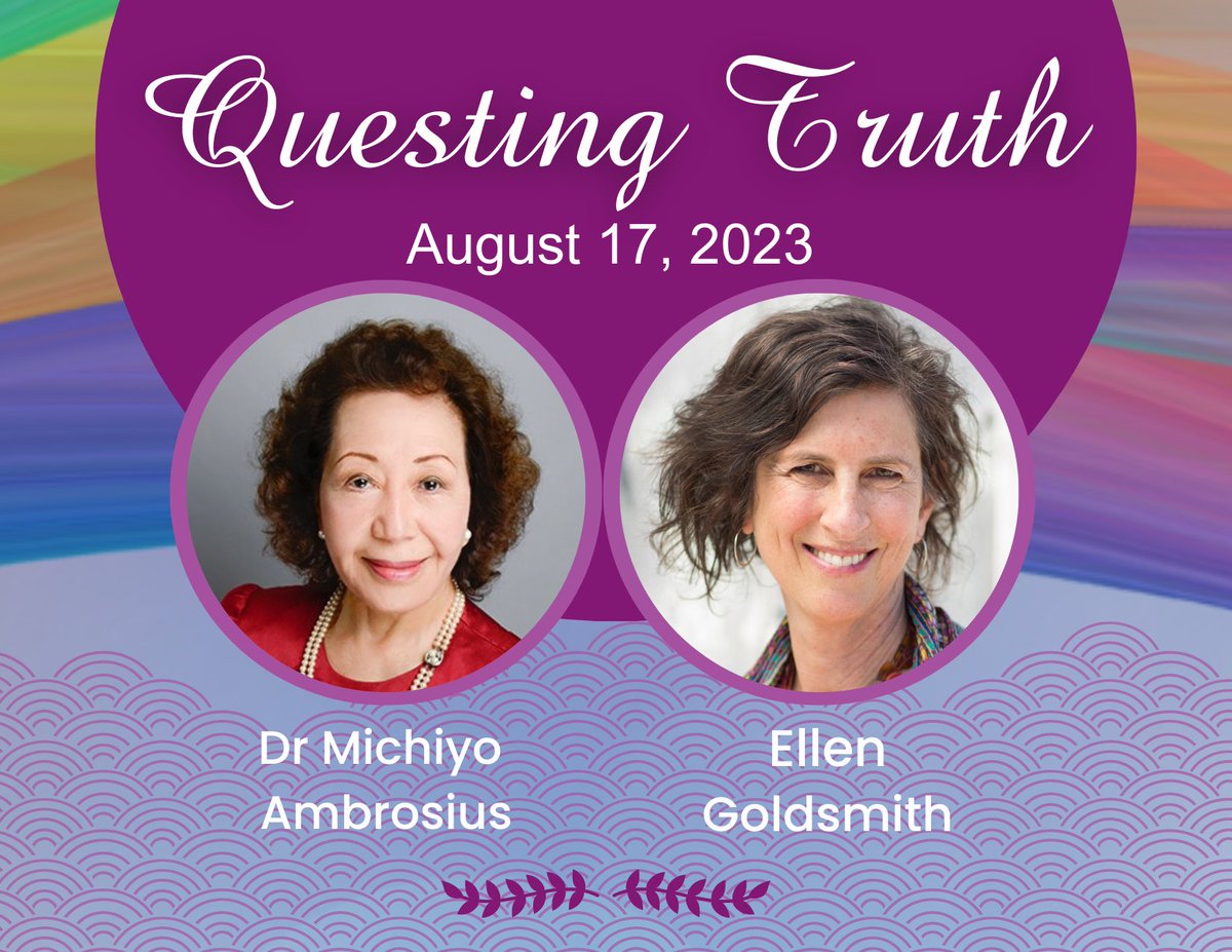 DrMichiyo's tweet photo. Join us TODAY 8/17 @12pPT/3pET guest Ellen Goldsmith, is an acupuncturist, Chinese herbalist, educator, health &amp; wellness consultant, and author who teaches how food is used as medicine in Chinese medicine point of view. Watch Questing Truth: https://t.co/3xJlOoYfyu https://t.co/ylHxVExR5J