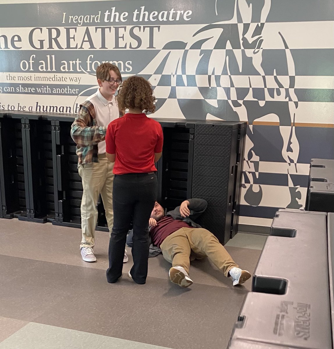 MadisonAcademic's tweet photo. Madison Drama Club in full swing!! #MADrama @JMCSchools https://t.co/GwGKMabxKh