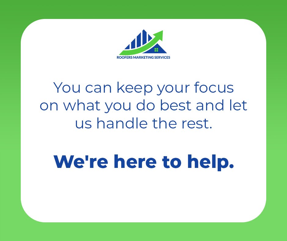 Our agile marketing services will help you reach your customers at the right time with the right message, whether it’s through social media, email marketing, and more.

We will help you reach your goals and build your business with agility. Work with us!
roofersmarketingservices.com/free-website-a…