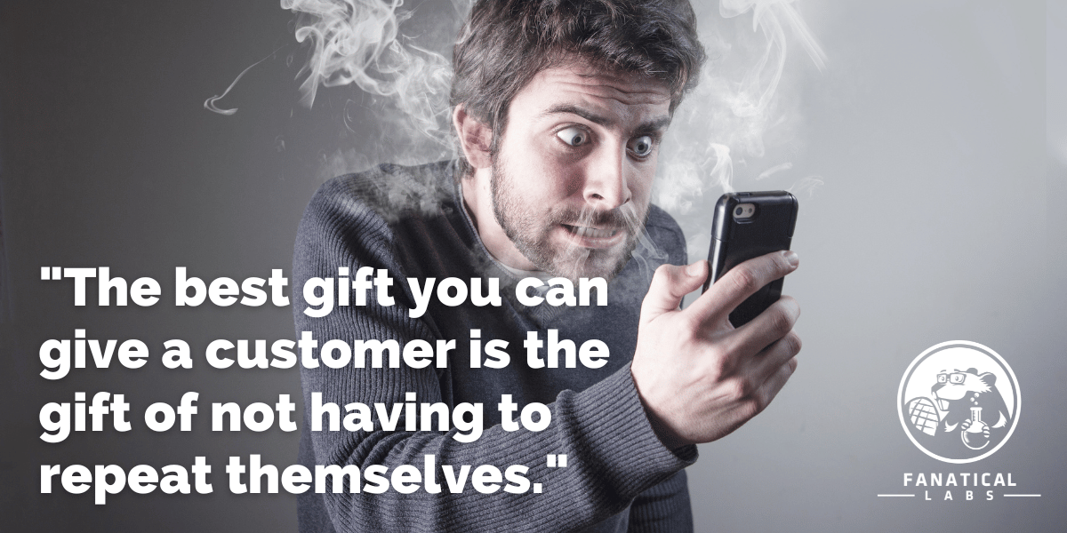 Fanatical_Labs's tweet photo. For support teams, delivering bad news is inevitable. On the SugarOutfitters blog, we're sharing 5 steps for delivering tough news to customers without breaking their trust: https://t.co/ErROzGTcl1

Also featuring Fanatically Zen, our team's integration for @Zendesk and @SugarCRM https://t.co/Fc4WdZKjV8