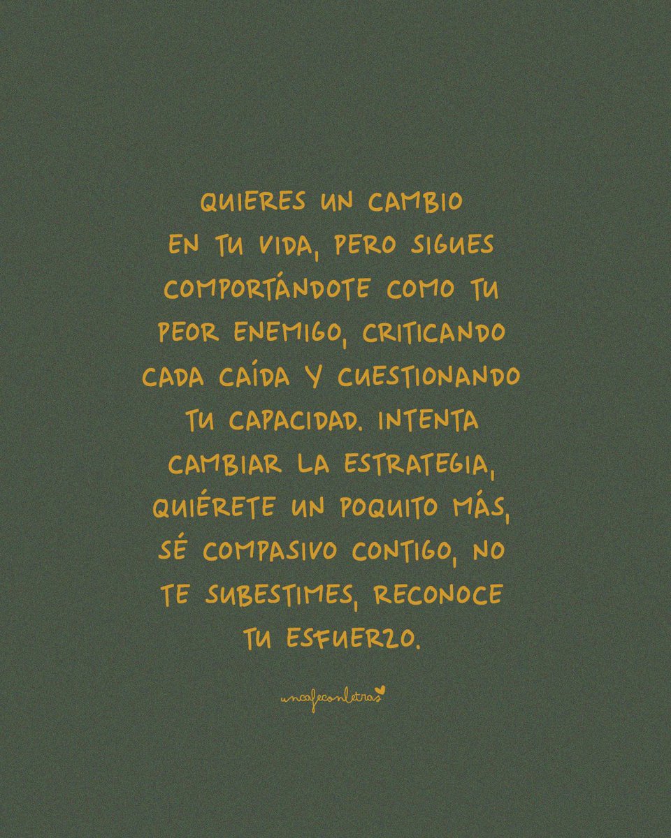 Quieres un cambio?