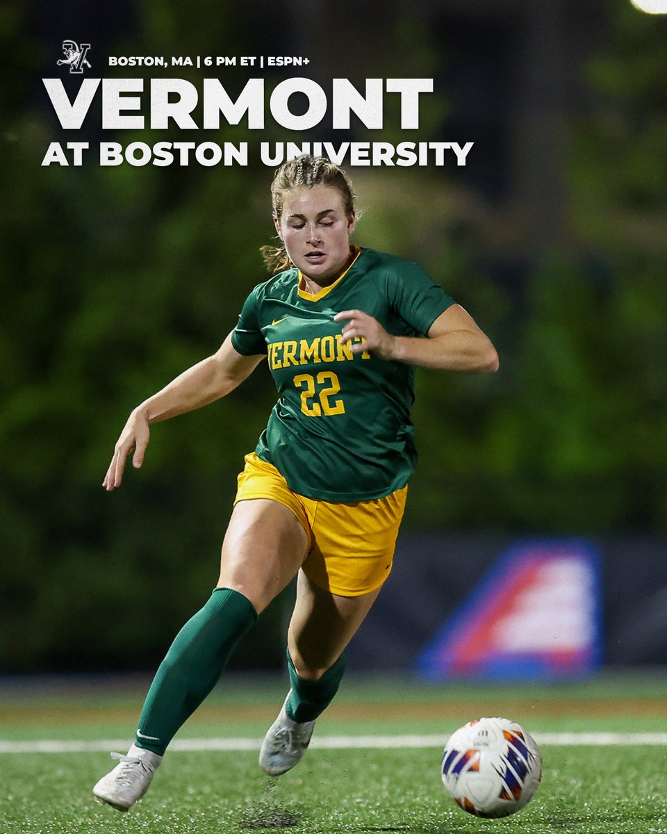 UVMwsoccer's tweet photo. Kicking off 2023 on the road!

😺 🆚 Boston University
📍 Boston, Mass.
🕰 6 p.m.
📺 ESPN+ | https://t.co/QSsDA23rlK
📊 https://t.co/rtXhpIWJ7O https://t.co/EC3wB7u0W4