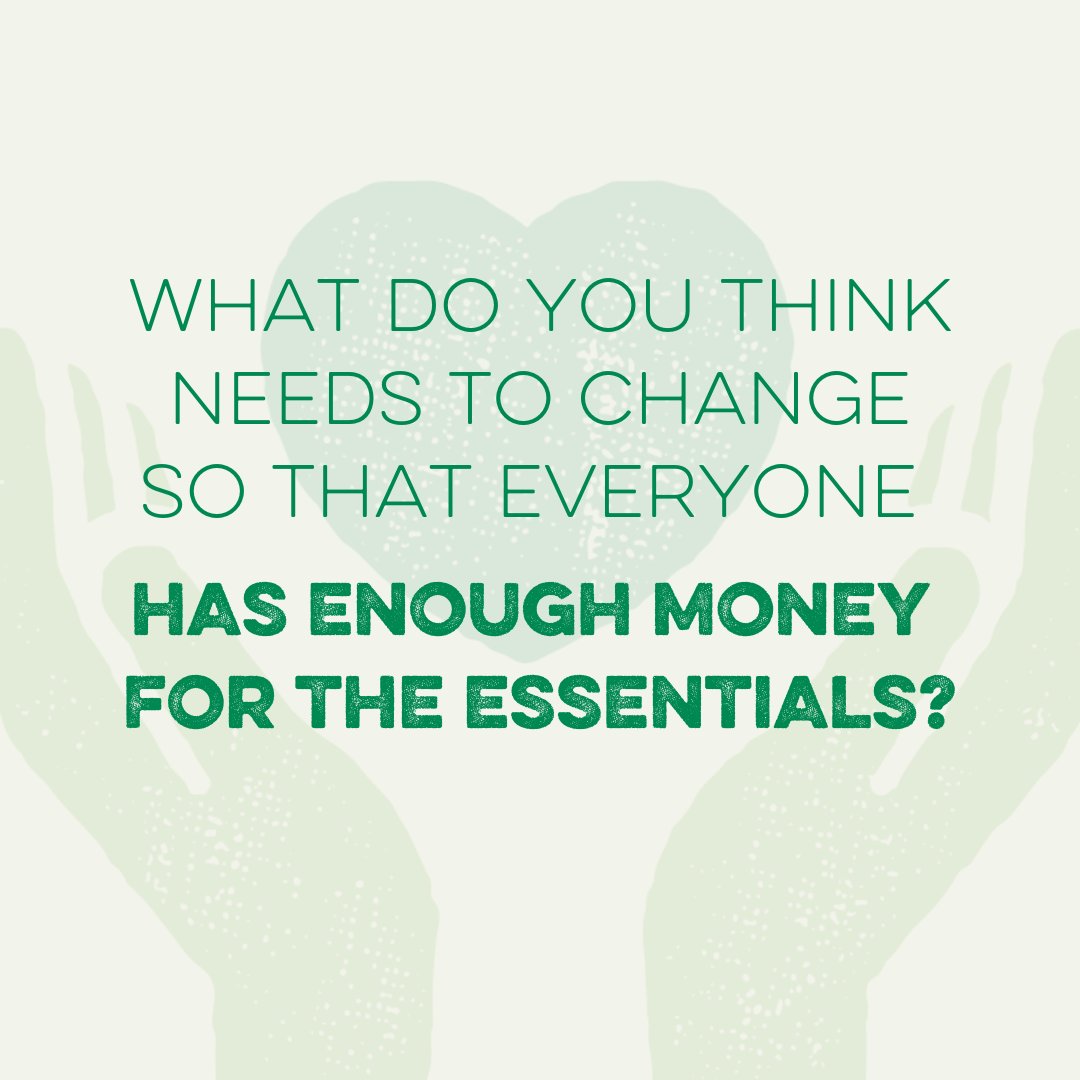 We’re fighting for a future where no one needs a food bank. 💚 

But to get there, a lot needs to change.  

What changes do you want to see to make sure no one in the UK is forced to turn to a food bank? Tell us in the comments 👇