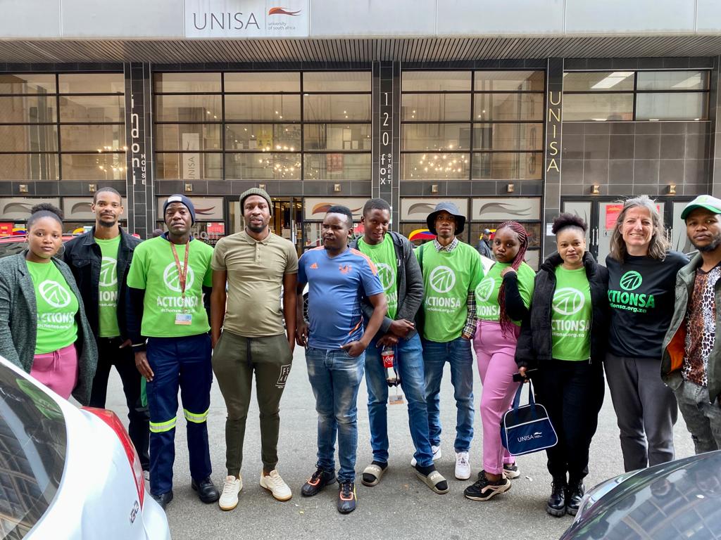 UNISA ActionSA SRC tweet media