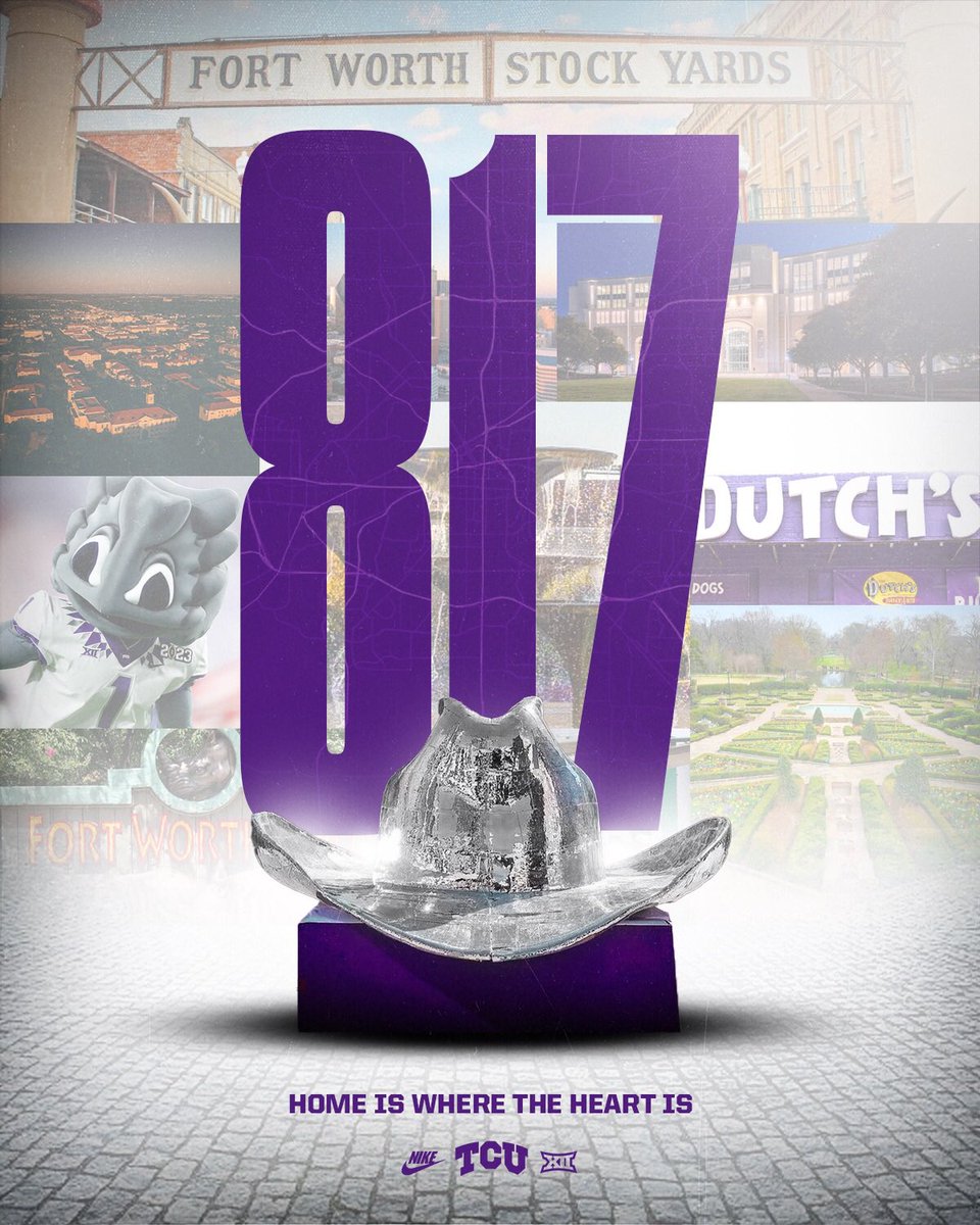 the 𝟴𝟭𝟳 >>> anything else 

#GoFrogs