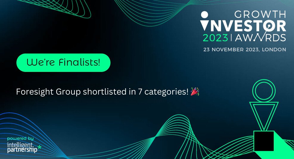 We are thrilled to announce that we have been shortlisted in seven categories at this year's Growth Investor Awards! Congratulations to all finalists! You can read the full shortlist here: growthinvestorawards.com/finalists-2023/ #GIAwards23 #ImpactBeyondInvestment