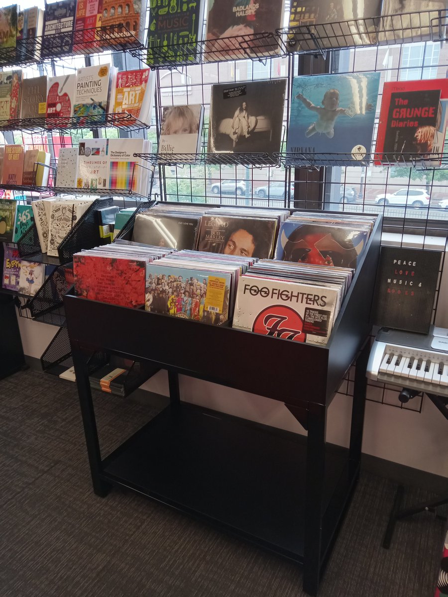 Vinyl is back at the BU Bookstore! Come on in and stock up for the Fall semester!