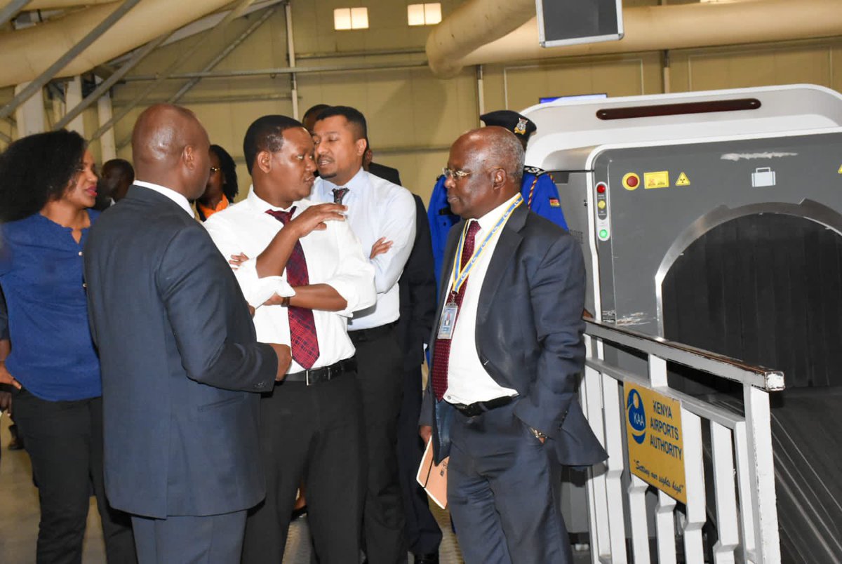 In line with our continued commitment to ensure that our facilities are upgraded to world-class standards, I have this afternoon made a working tour of the Jomo Kenyatta International Airport.