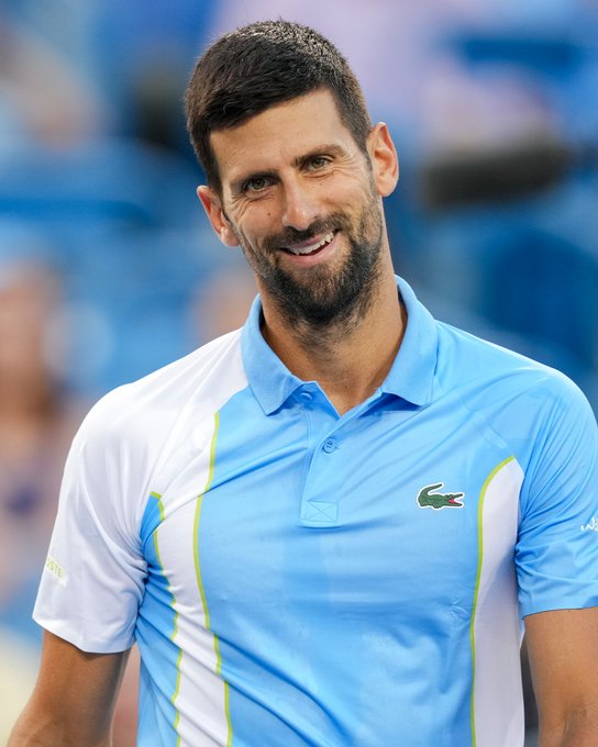 picture of Novak Djokovic at Cincinnati Masters