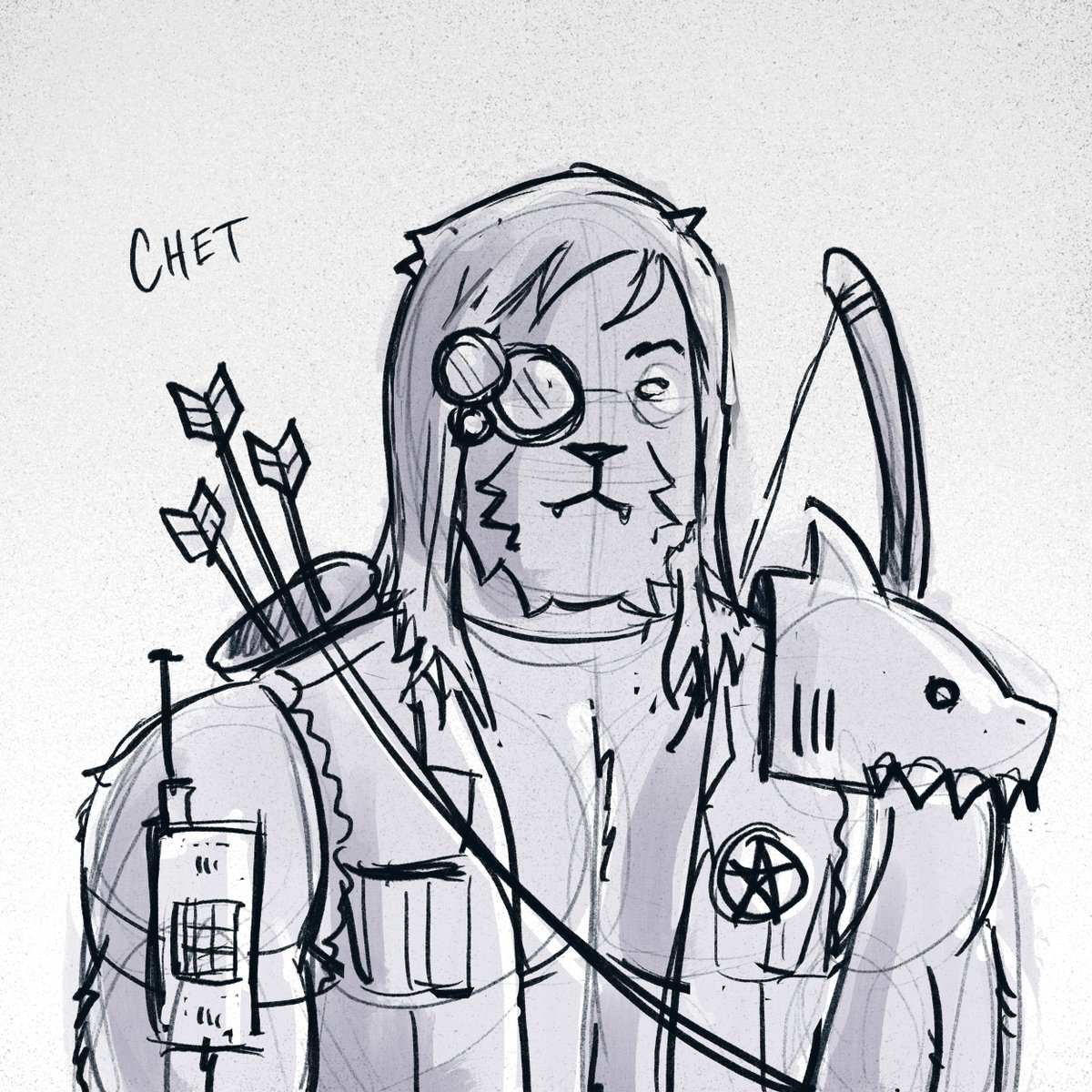 GM from an original sketch of Chet! <a href="/AKJ_N5T/">LostAKJ</a>, you are the man. 🍻