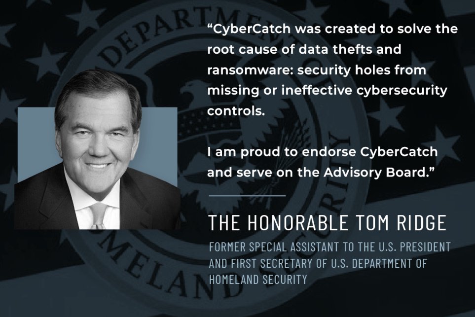 InvestcoreIR's tweet photo. U.S. Secretary of Homeland Security Tom Ridge is one of the many esteemed board members for CyberCatch $CYBE. His wisdom helps build a more secure digital future.
#cybersecurity #homelandsecurity #military #tomridge #departmentofdefense https://t.co/fXN1MUHVug
