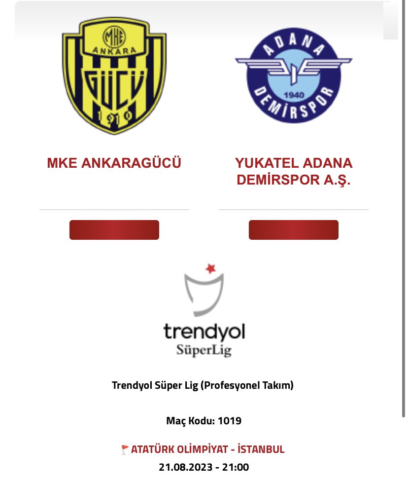 yigitcoans's tweet photo. Ankaragücü-Adana Demirspor Atatürk Olimpiyat Stadydumu'nda oynanacak! 

TFF sitesinde Atatürk Olimpiyat Stadyumu yazıyor. Kulüp ise Çorum Stadyumu'nda  olarak açıklamıştı. 

Biz de anlamadık ne doğru ve neye inanmamız gerektiğini.. https://t.co/KPMM8l2Wz4