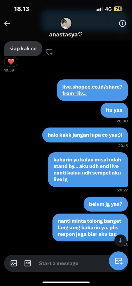 [HELP RT] HnR Photocard Newjeans!
@jjenolovue 

(maaf kalau berantakan threadnya ini perdana aku ngespill orang😞)

intinya dia take pc di aku janji co dari tgl 14 terus minta diundur ke besokan harinya tapi sampe skrg gaada respon apapun baik di dm maupun mention tweet!