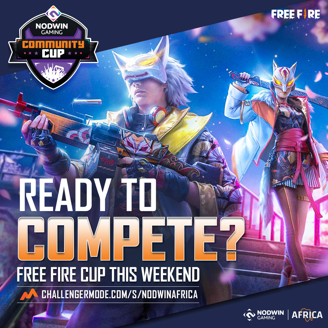 Get ready ⚡ #freefire heroes the solo's cup starts this weekend. Register before its too late!

Register here👇 or use the link in bio!
🔗 challengermode.com/s/nodwinafrica

#nodwinafrica #communitycup #FreeFire #RegistrationOpen #esports #battleroyale #africa #africaesports