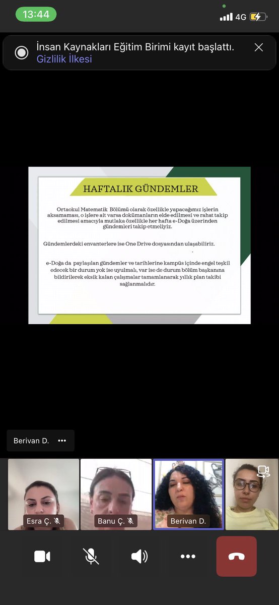 Yeni döneme Değerli <a href="/berivandulger/">Berivan Dülger</a> Bölüm Başkanımızın toplantısı ile başlıyoruz 🎉 #dogamızdamatematikvar 
<a href="/dogadahayat/">Musa Sariataş</a> <a href="/Doga_ikegitim/">Doğa Koleji İK Eğitim Birimi</a> <a href="/DogaHalic/">Doğa Koleji Haliç Kampüsü</a>