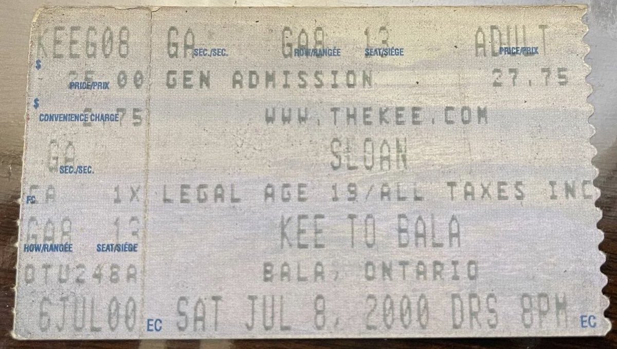 Hey <a href="/KeeToBala/">The Kee to Bala</a> is there anyway I could get an old poster (or buy a new one) from you? My mister and I had one of our first dates at the Kee in 2000. Still have our ticket stubs. ❤️