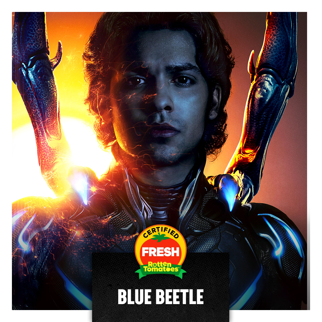 Blue Beetle gets highest Rotten Tomatoes score for DC this year :  r/WB_DC_news