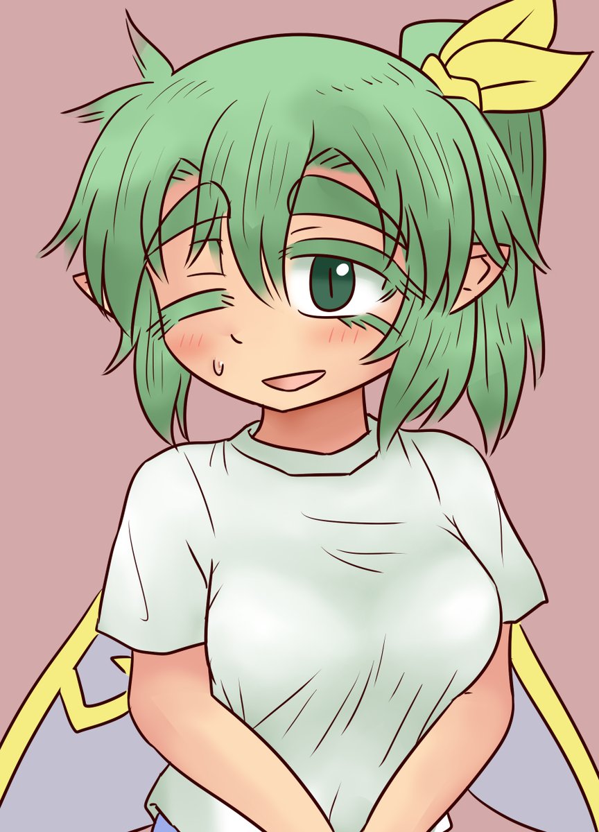 大妖精 「ブラ透け大妖精 」|パキラのイラスト