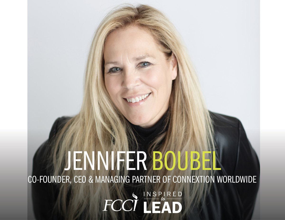 It's our pleasure to announce Jennifer Boubel, Co-Founder, CEO & Managing Partner of ConneXtion Worldwide, as a speaker at the FCCI International Conference 2023! @JHBconneXtion For info: hubs.la/Q01_jTSc0 #businessevents #entrepreneur #lead #leadership #fcci #conference