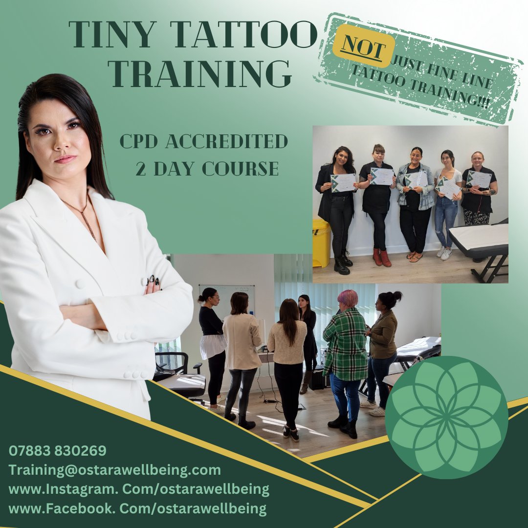 NOT JUST FINE LINE TATTOO TRAINING!! 💚
#beauty #beautytherapy #beautycourses #beautytraining #beautyschool #tinytattoo #tinytattoos #fineline #finelinetattoo #finelinetattootraining #tattootraining #tattooqualification #tattooapprentice #tattooapprenticeship #wegotbetterbeans