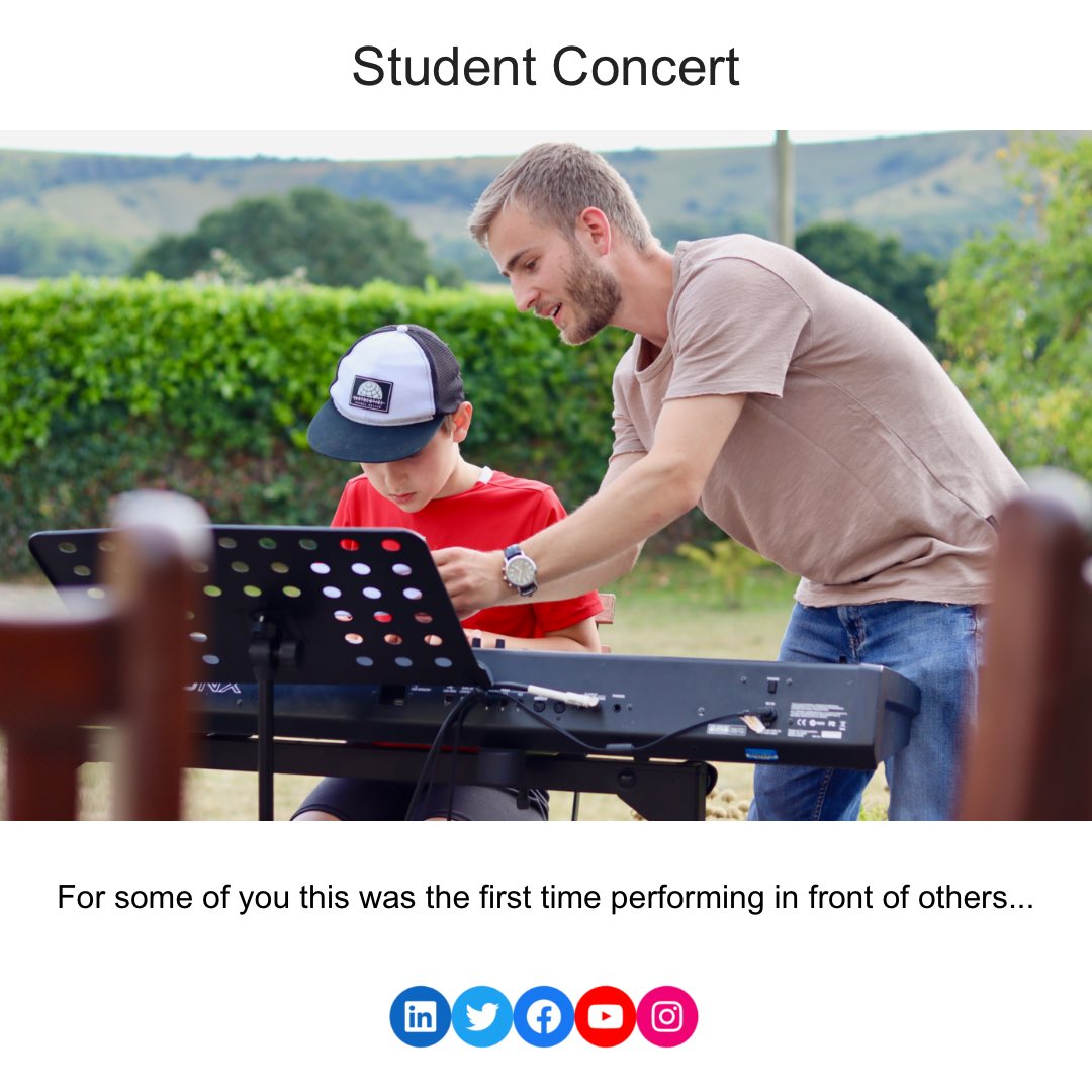 kaivollprecht's tweet image. The summer #studentconcert for those of you who I have been teaching for the last 6 months to a year now. So thankful that the weather was on our side for this! 😀🎹🎉

 #pianoteacher #westsussexmusic #worthingmusic #worthingarts #southdownsnationalpark 
#pianoteacherworthing