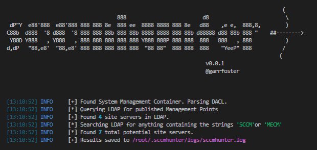 DragonJAR's tweet photo. SCCMHunter es una herramienta de post-explotación que facilita la identificación, perfilado y ataque de activos relacionados con el System Center Configuration Manager (SCCM) en dominios de Active Directory. 

Esta herramienta realiza búsquedas de activos SCCM consultando LDAP y reconstruyendo ACL de objetos creados durante el proceso de despliegue.
🧵👇