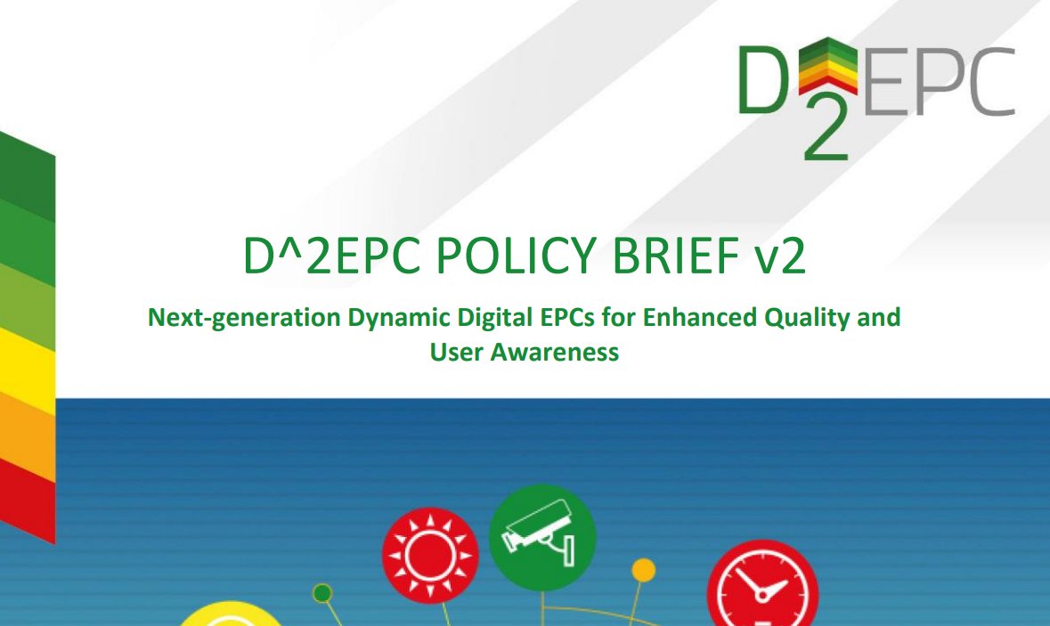 📢 We are close to completing the D2EPC project! For that reason, we are sharing with you our final #Policy brief.

🔗d2epc.eu/en/Project%20R…

Let us know what you think!
